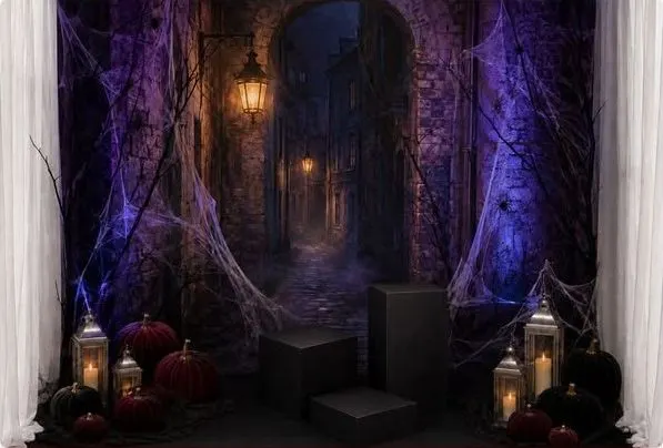 The studio set currently built